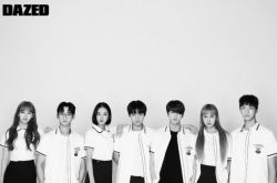 朴志训泳勋等《恋爱革命》演员们为《DAZED》合拍画报