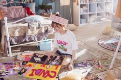 王心凌化身歌迷 甜美居家模样曝光