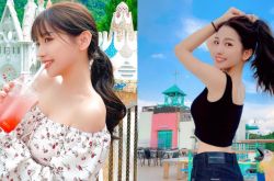 蔡瑞雪曝光身材曲线 腰比A4还细