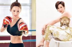 高海宁身材怎么保持的？D奶逼爆小背心