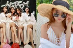 杜颖珊24岁生日酒店开趴 闺蜜个个堪比嫩模