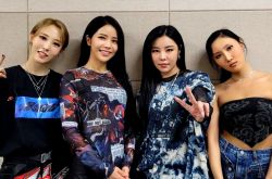 MAMAMOO华莎NoBra机场造型曝光 内衣直接外穿再惹议