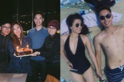 苗侨伟儿子苗俊拍内裤广告 跟随老爸入行