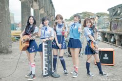 乐团The Puzzle5秘密培训1年出道 甜心主唱破音