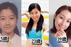 39岁陈自瑶晒学生照 从小美到大的明星盘点