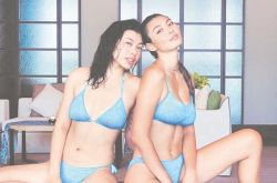 王丽嘉年龄三围资料简介 晒性感照姐妹同心