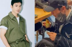 黄晓明减肥出事现心悸症 机场独坐狼吞虎咽进食