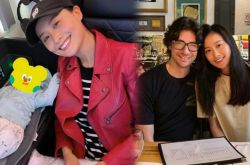 陈法拉复工 老公女儿相陪