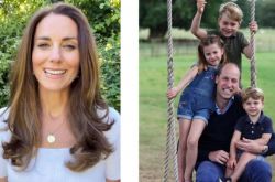 凯特王妃疼爱3宝 将儿女名字缩写戴在胸口