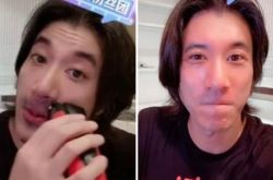 王力宏大叔变型男 65万人看直播刮胡子