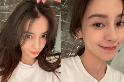 Angelababy零滤镜素颜曝光 离婚后憔悴不少