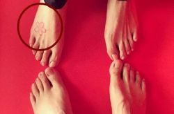 angelababy纹身与陈伟霆同款,angelababy的三处纹身