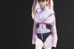 周君怡大胆造型惊艳爱上超模 周君怡也是一名rapper