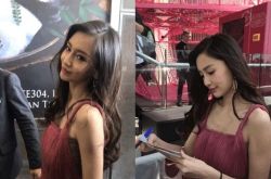 Angelababy近照曝光 脸部2特征变了整容了吗