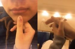 李小璐轻抚挑逗PGONE 十指交扣画面万人疯传