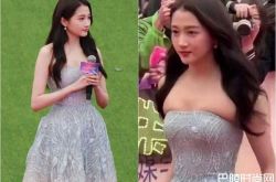 关晓彤红毯大崩坏 腋下2坨肉炸出比胸大