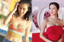 麦明诗为搏版面狂走光？气质女星辣晒S曲线