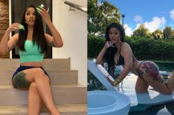 卡迪B麻辣鸡什么恩怨丢鞋子 疑似主动示好夸赞