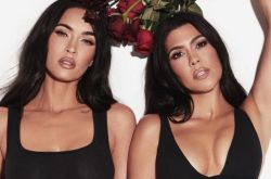 梅根福克斯考特妮卡戴珊拍性感写真 这是卡戴珊家族失散的姐妹吗