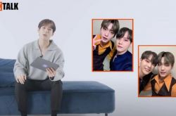 BTOB旼赫撞脸TXT秀彬 俩人什么关系