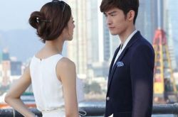 荧幕情侣张翰陈乔恩吻戏胜女的代价图片 两人入戏太深难自拔 