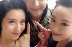 马可赵丽颖霍建华同台合作 《花千骨》幕后搞笑花絮集锦 