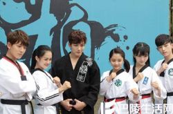 旋风少女2媒体探班惊喜不断   池昌旭为演长安苦练中文 