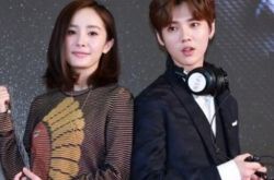 我是证人鹿晗杨幂合照发布 二人拍戏默契十足 