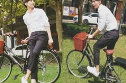 国庆长假成毅骑单车秀大长腿 饰演的林惊羽算得上完美结局 