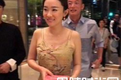 霍思燕穿吊带裙秀姣好身段 产后减肥图片遭曝光