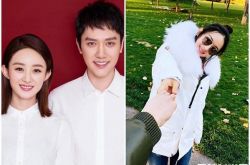 赵丽颖怀孕近照曝光 这是变胖的是冯绍峰