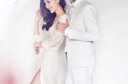 朱孝天婚纱照曝光 朱孝天韩雯雯婚纱照甜蜜虐狗