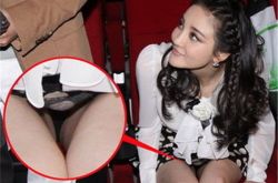 刘雨欣惨遭走光 刘雨欣演技极佳