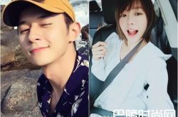 张轩睿林明祯恋情曝光 逛街秀情侣背影照