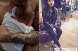 余文乐1个月大儿子曝光 遗传爸妈大长腿