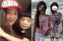 曹格女儿Grace才7岁背影如超模美炸