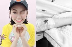 焦曼婷肠胃炎送院吊点滴 吃的绿色蛋是什么？