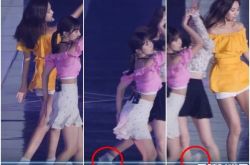 TWICE子瑜跳舞鞋飞出 专业6秒穿鞋神救援