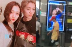 鹿晗关晓彤同框搭高铁 回头秀爱粉碎分手传言