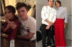 贝嫂雇用儿子布鲁克林当摄影师