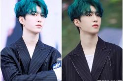 范丞丞新发型曝光 海藻绿唯一染好看的男生