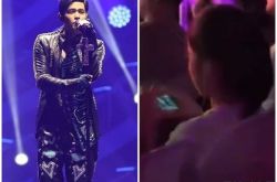 周杰伦演唱会上 前排马尾女戴耳机竟在看《延禧》