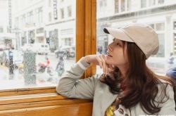 陈怡蓉跟老公起口角 负气离家流浪到淡水