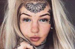 澳洲网红Amber Luke眼球刺青失明3礼拜