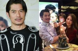 郭富城女儿正面照 一家3口全家福首曝光