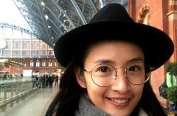 林依晨36岁生日 晒大眼蛙头套自拍