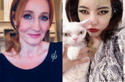 少女时代Sunny扮纳吉尼太用心 钓出J.K.罗琳本尊留言赞爆