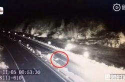 高速开门跳车的女演员是谁？差点被碾压