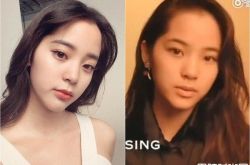 才去美国2个月 欧阳娜娜妆容18岁嫩脸变样