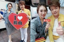 谢金晶新专辑《月娘的情话》 路边捐血打针吓到变脸